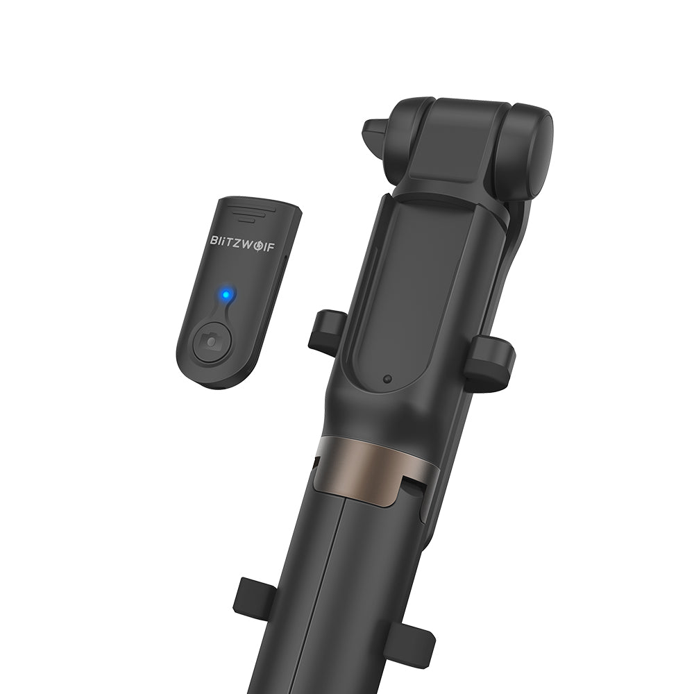 BlitzWolf BW-BS4 Extended Multi-angle Rotation bluetooth Tripod Selfie Stick for Smartphones - Deals Kiosk