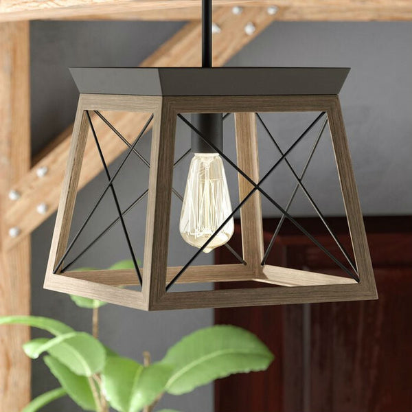 Antique Bronze Dimmable Light Lantern Geometric Chandelier - Deals Kiosk