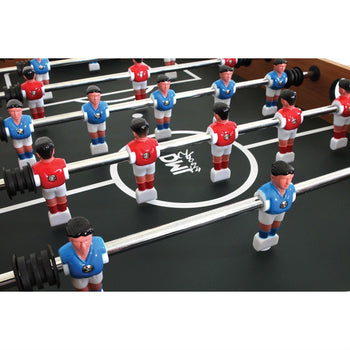 Classic Foosball Table with Abacus Scoring and Internal Ball Return - Deals Kiosk