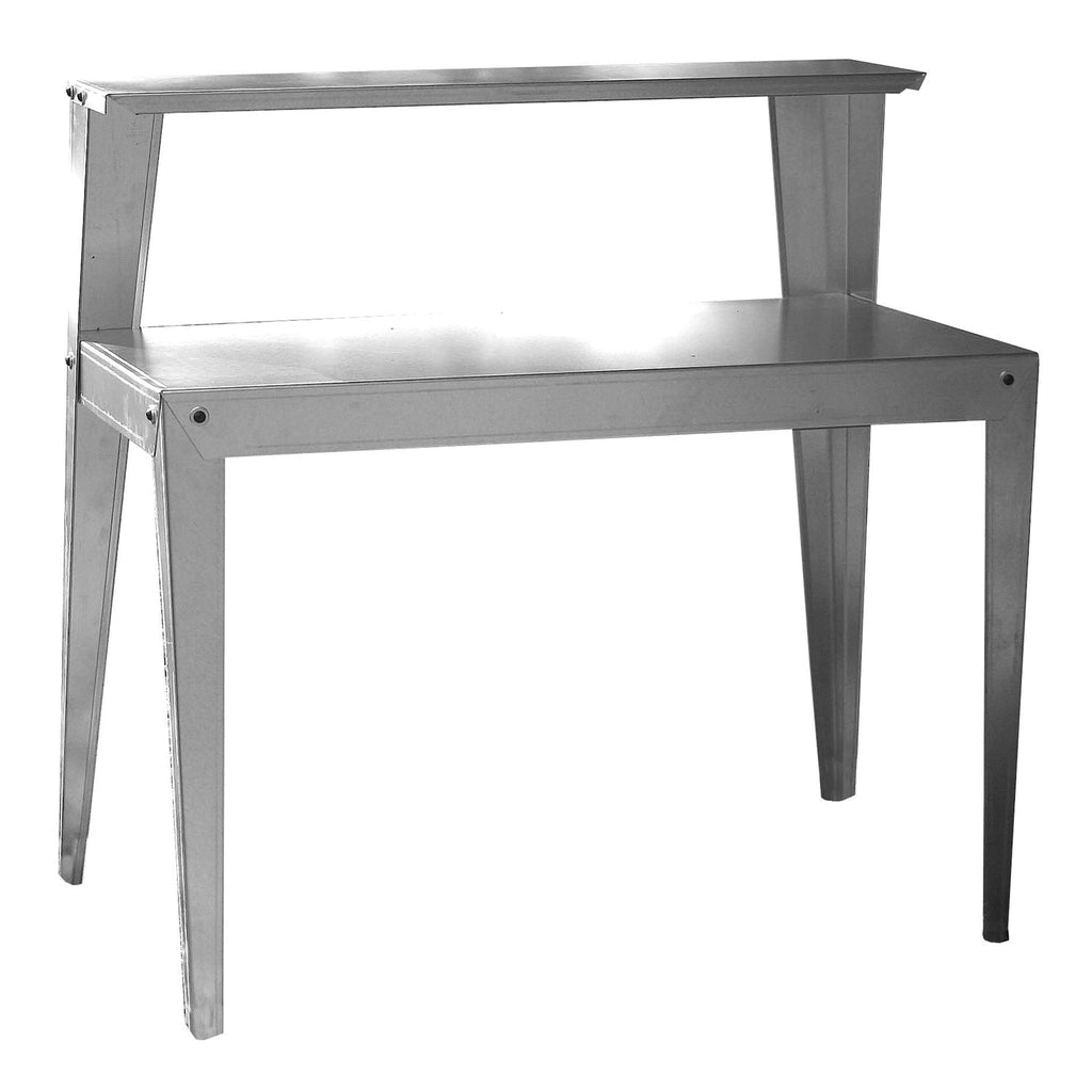 Galvanized Steel Potting Bench Garden Workstation Rack Table - Deals Kiosk