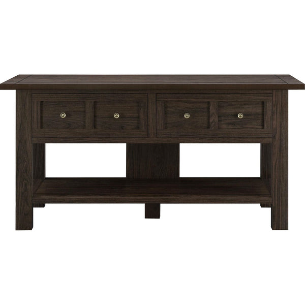 Classic 55-inch TV Stand Versatile Accent Console Table with 2 Storage Drawers - Deals Kiosk