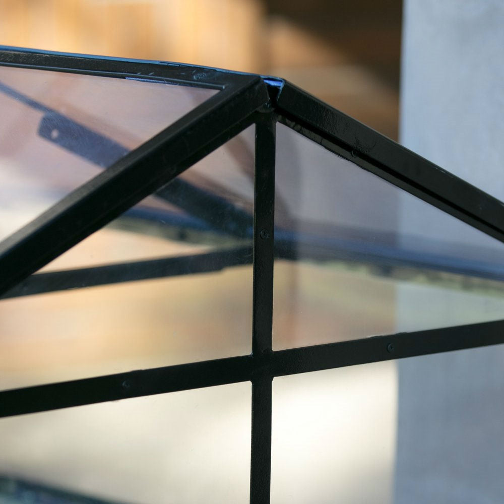 Elevated Raised Bed Garden Cold-frame Greenhouse Kit in Driftwood Finish - Deals Kiosk