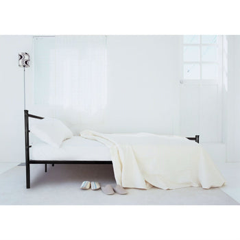Full size Modern Black Metal Platform Bed Frame with Headboard and Footboard - Deals Kiosk
