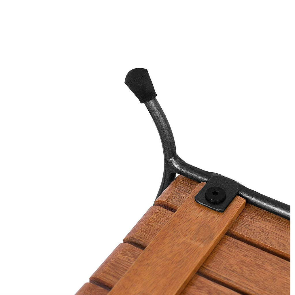 Freestanding 4-Shelf Wood Metal Shelving Unit Bookcase - Deals Kiosk