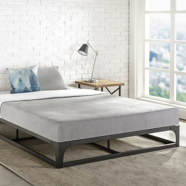 Full size Modern Low Profile Heavy Duty Metal Platform Bed Frame - Deals Kiosk