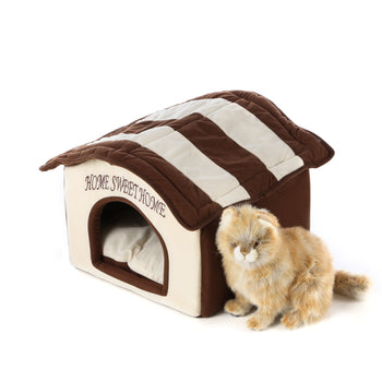 Home Sweet Home Dog Dome Dog Bed - Machine Washable - Deals Kiosk