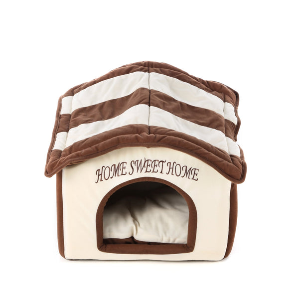 Home Sweet Home Dog Dome Dog Bed - Machine Washable - Deals Kiosk