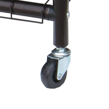 Bronze Laundry Hamper Cart with 2 Black Sorter Bags - Deals Kiosk