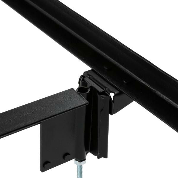 California King size Metal Bed Frame with Headboard Footboard Brackets - Deals Kiosk