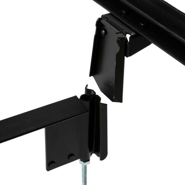 California King size Metal Bed Frame with Headboard Footboard Brackets - Deals Kiosk