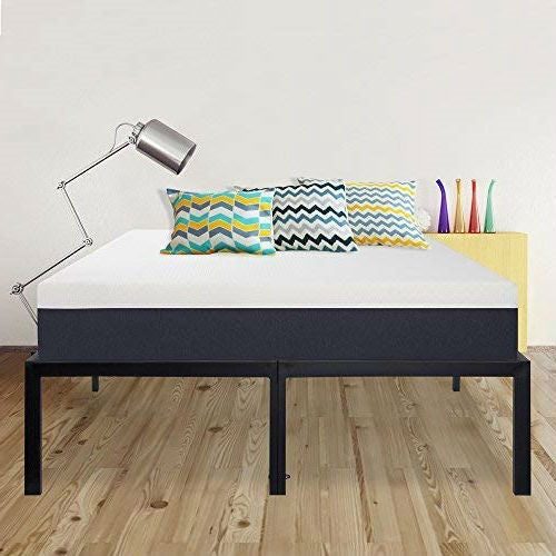 California King Heavy Duty 18-inch High Rise Metal Platform Bed Frame - Deals Kiosk