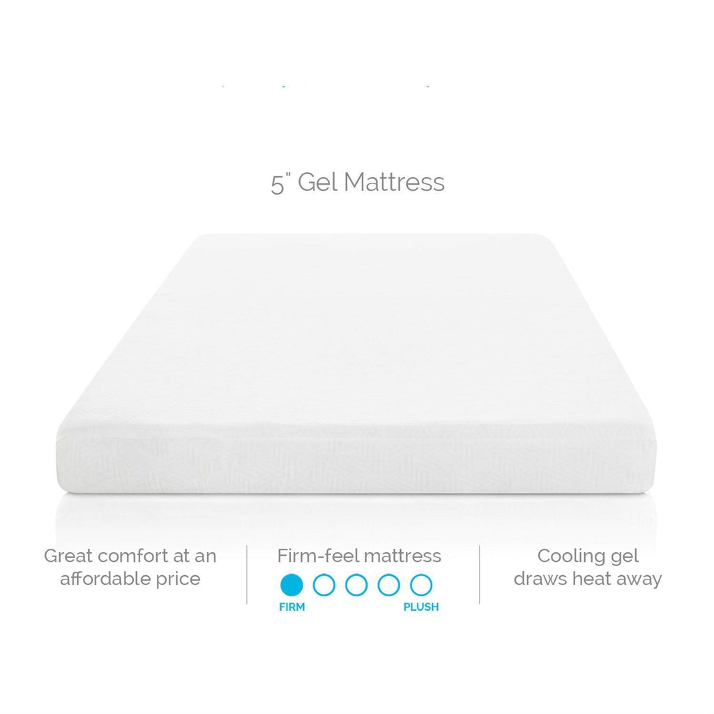 California King 5-inch Firm Gel Memory Foam Mattress - Deals Kiosk