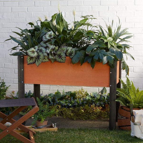Elevated Outdoor Raised Garden Bed Planter Box - 40 x 20 x 29 inch High - Deals Kiosk
