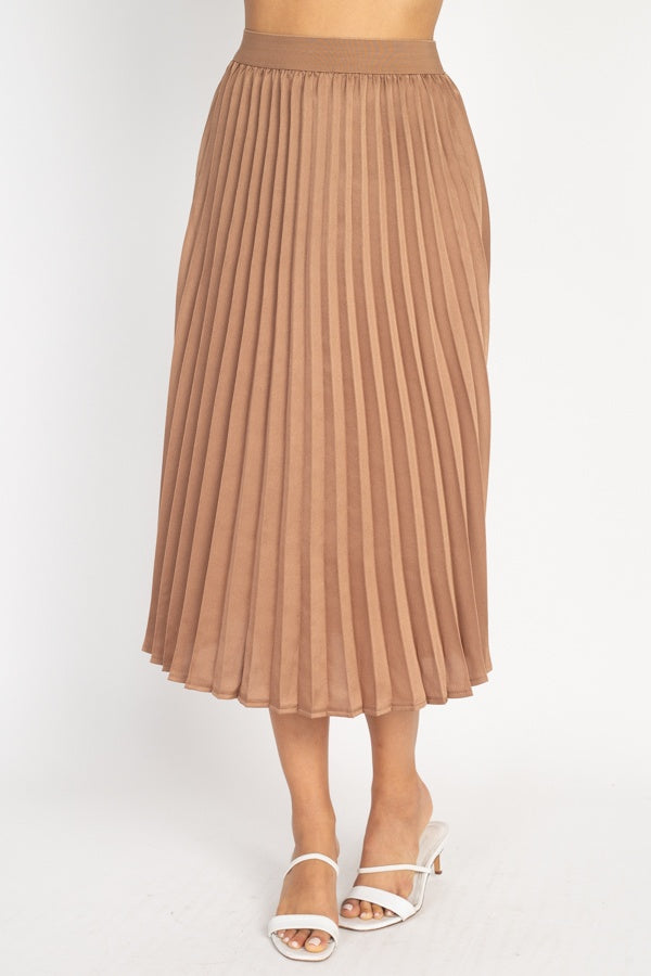 Pleated Maxi Skirt - Deals Kiosk
