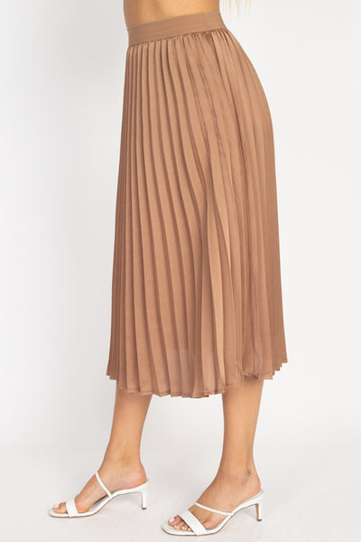 Pleated Maxi Skirt - Deals Kiosk