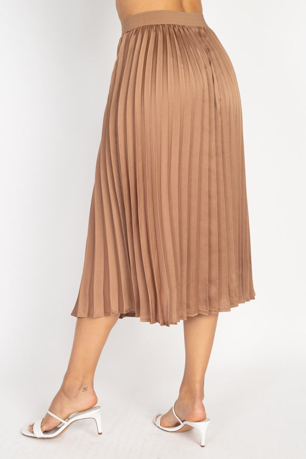 Pleated Maxi Skirt - Deals Kiosk