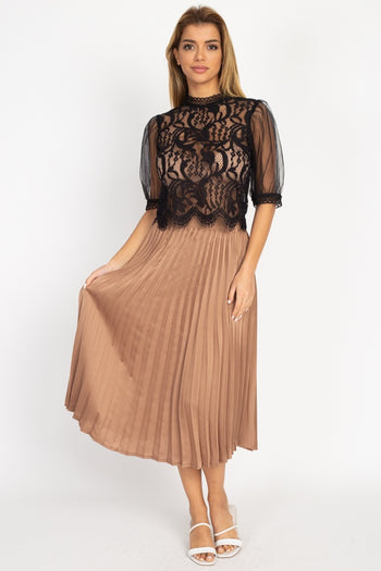 Pleated Maxi Skirt - Deals Kiosk