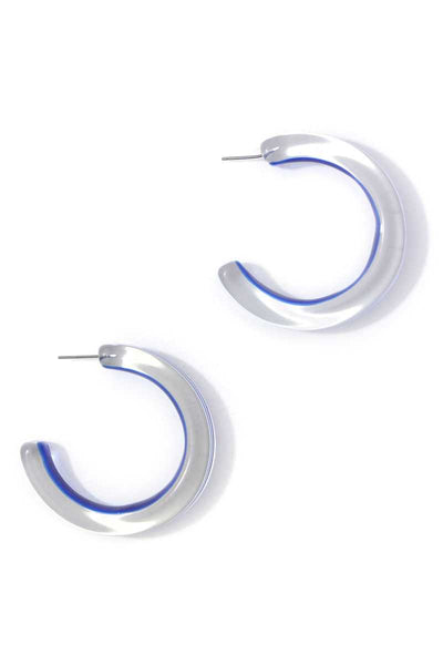 Chic Transparent Hoop Earring - Deals Kiosk