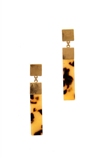 Chic Rectangle Drop Earring - Deals Kiosk
