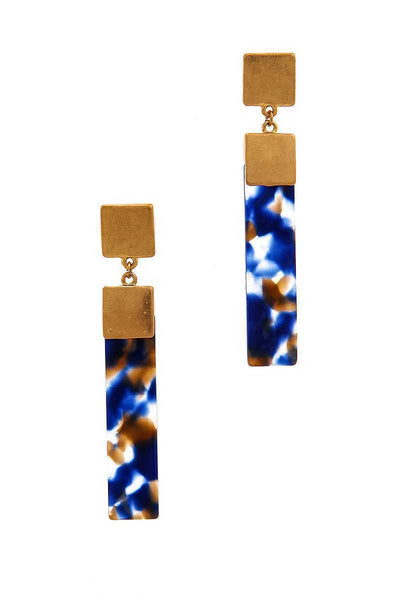 Chic Rectangle Drop Earring - Deals Kiosk