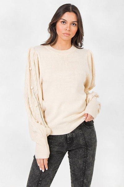 A Sweater Featuring Round Neckline - Deals Kiosk