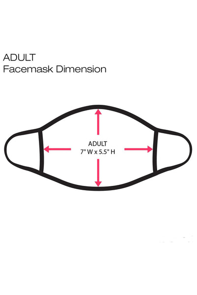 Graphic Printed Face Mask Unisex Adult - Deals Kiosk