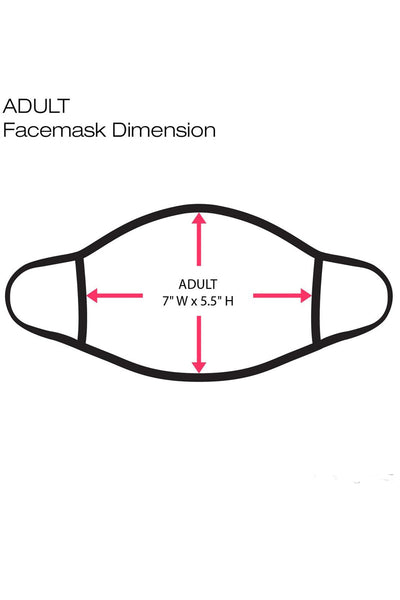 Graphic Printed Face Mask Unisex Adult - Deals Kiosk