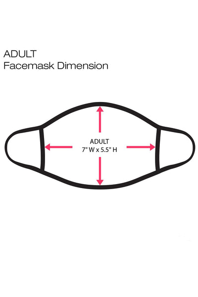 Graphic Printed Face Mask Unisex Adult - Deals Kiosk