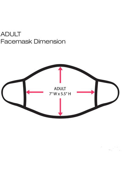 Graphic Printed Face Mask Unisex Adult - Deals Kiosk