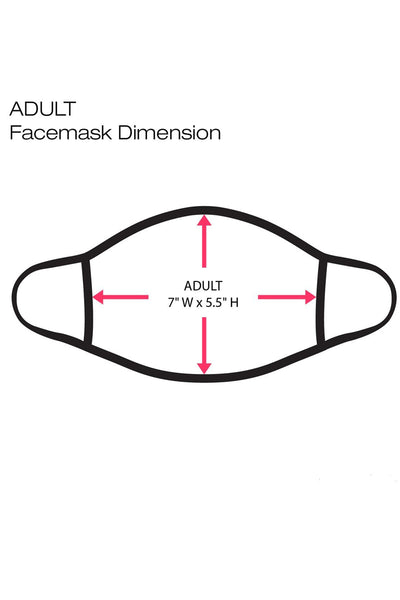 Graphic Printed Face Mask Unisex Adult - Deals Kiosk