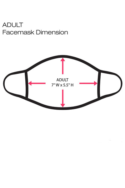 Graphic Printed Face Mask Unisex Adult - Deals Kiosk