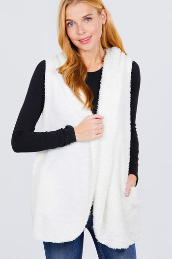 Faux Fur Fluffy Vest - Deals Kiosk