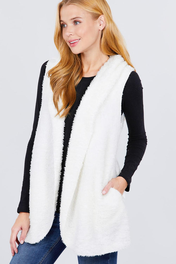 Faux Fur Fluffy Vest - Deals Kiosk