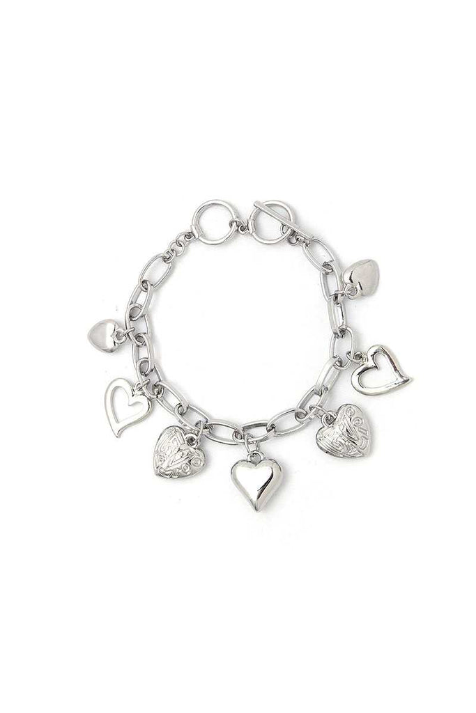 Fashion Multi Heart Bracelet - Deals Kiosk