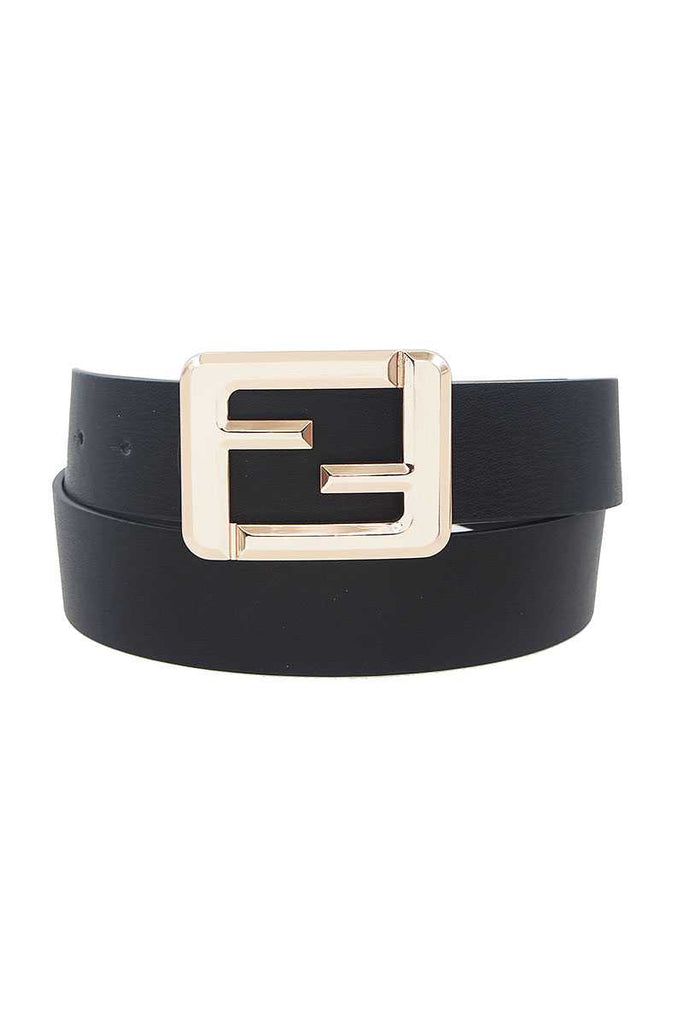Fashion Square Letter Buckle Belt - Deals Kiosk
