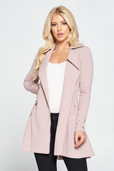Double Breasted Flare Blazer Dress - Deals Kiosk