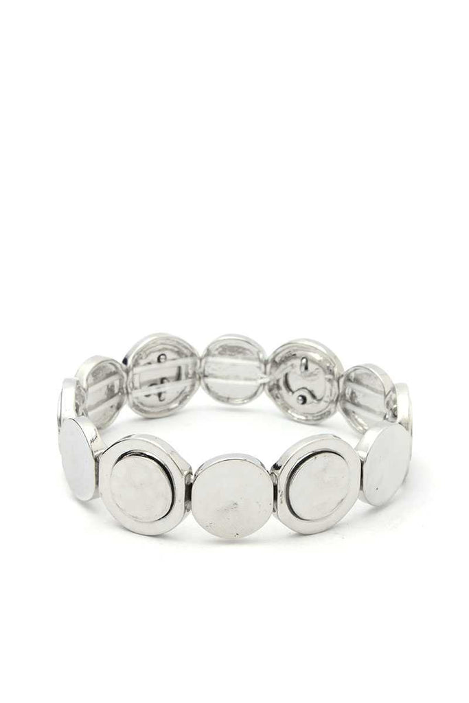 Circle Metal Stretch Bracelet - Deals Kiosk