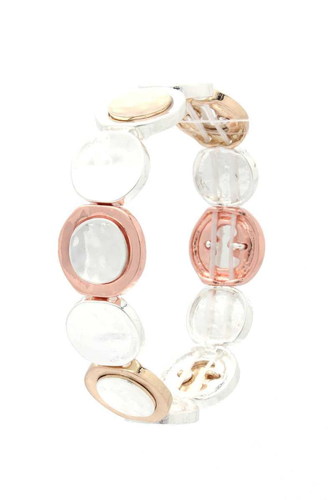 Circle Metal Stretch Bracelet - Deals Kiosk
