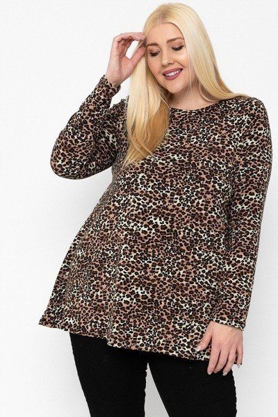 Cheetah Print Tunic - Deals Kiosk