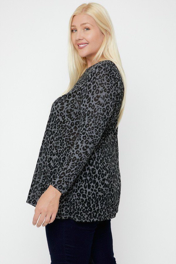 Cheetah Print Tunic - Deals Kiosk