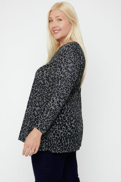 Cheetah Print Tunic - Deals Kiosk