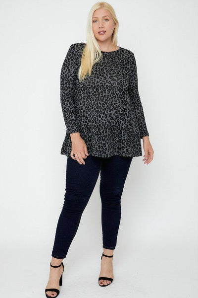 Cheetah Print Tunic - Deals Kiosk