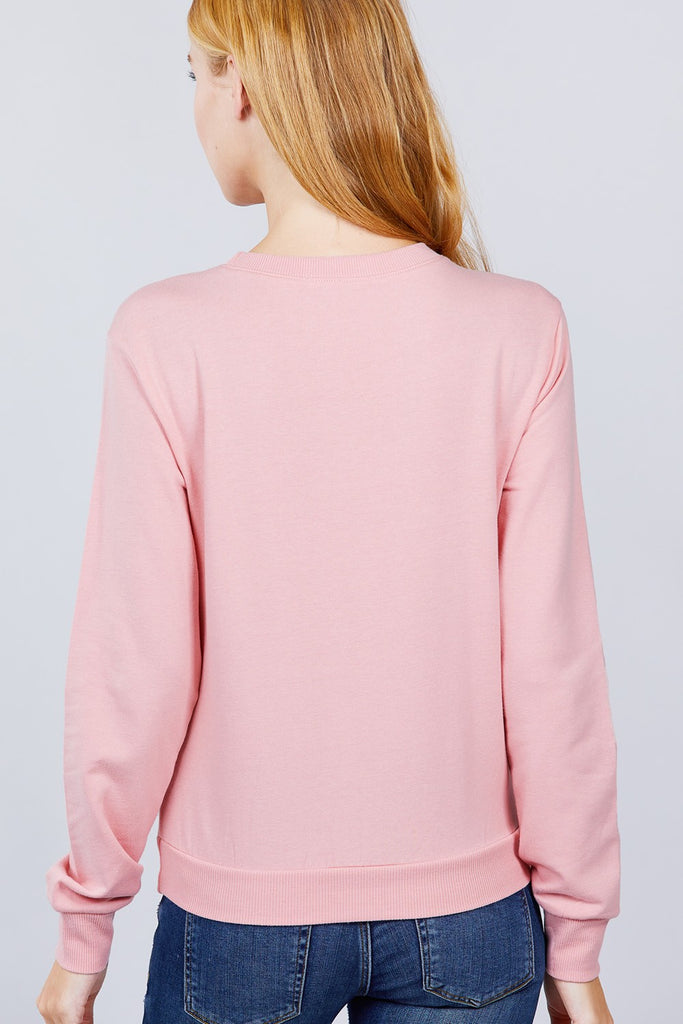 Sequins Embroidered Pullover - Deals Kiosk