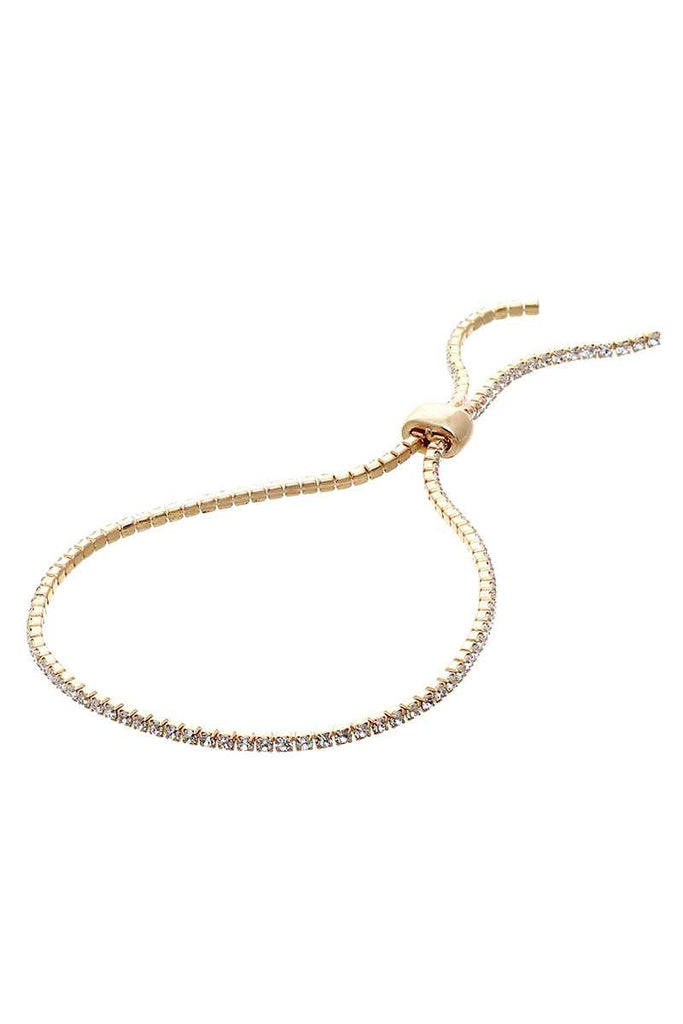 Adjustable Multi Rhineston Bracelet - Deals Kiosk