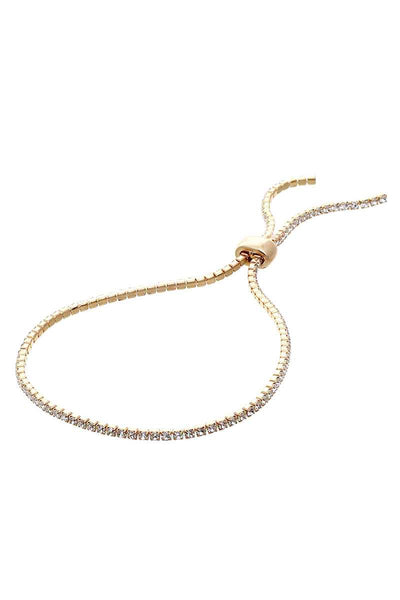 Adjustable Multi Rhineston Bracelet - Deals Kiosk