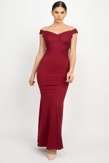 Maxi Formal Mermaid Dress - Deals Kiosk
