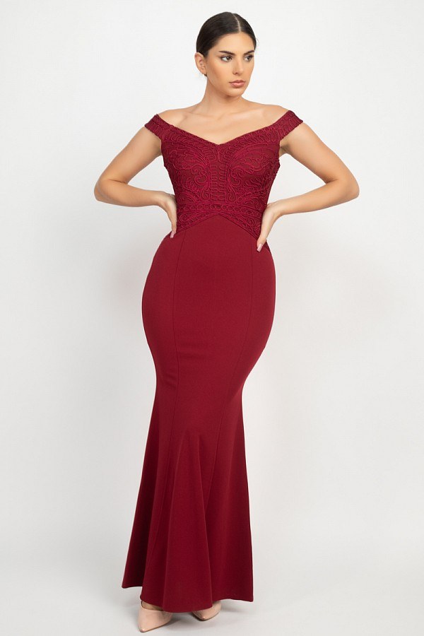 Maxi Formal Mermaid Dress - Deals Kiosk