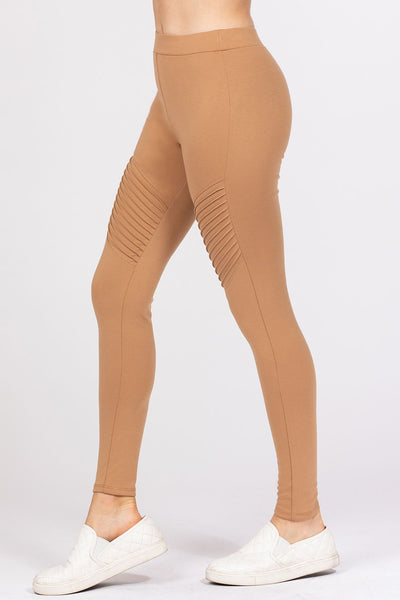 Pintuck Detail Ponte Pants - Deals Kiosk