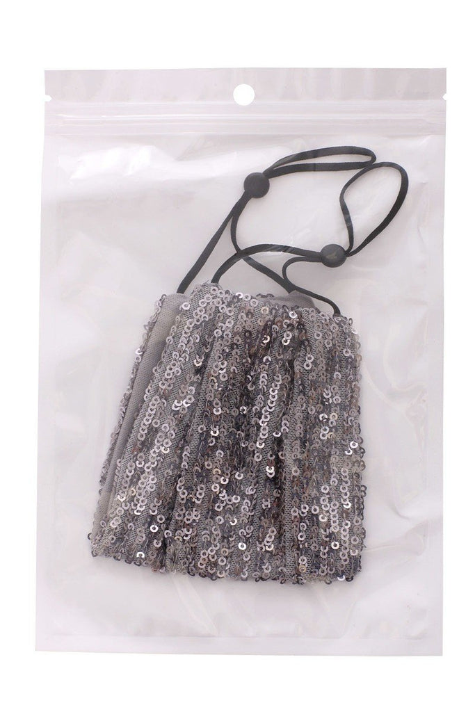 3d Sequin Fashion Facemask - Deals Kiosk