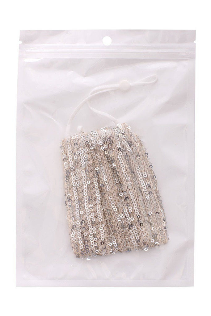 3d Sequin Fashion Facemask - Deals Kiosk